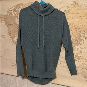 Cynthia Rowley Charcoal Knit Hoodie